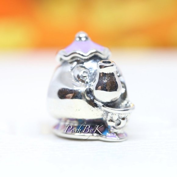 Pandora Disney Mrs. Potts & Chip Bead 792141ENMX - Picture 1 of 4